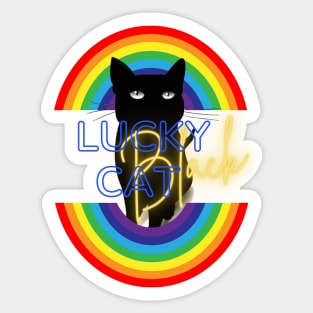 Lucky cat. Sticker